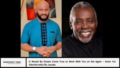 It Would Be Dream Come True to Work With You on Set Again – Actor Yul Edochie tells Olu Jacobs