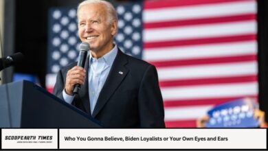 Who You Gonna Believe, Biden Loyalists or Your Own Eyes and Ears